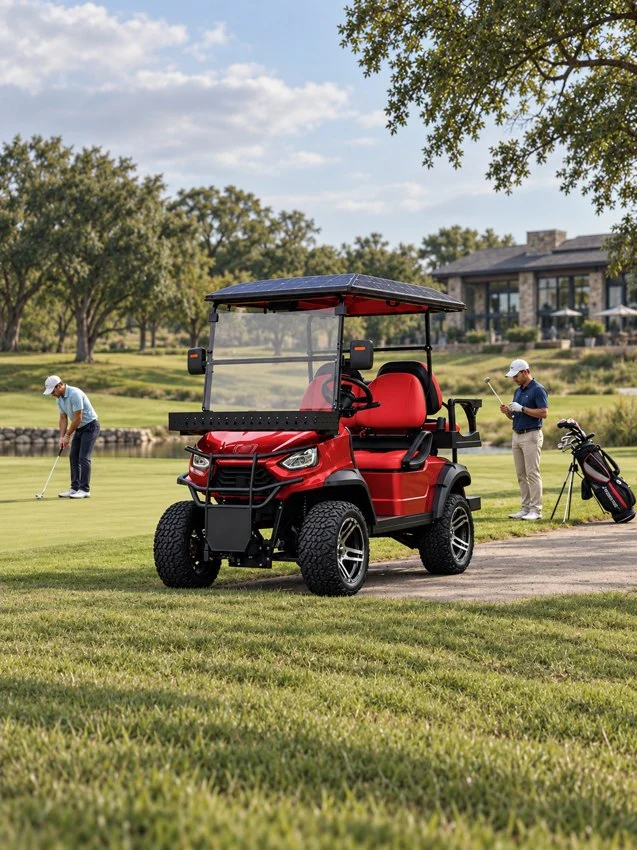 Golf Caddy shown in Avvenire catalog imagery